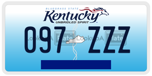097ZZZ  license plate in KY