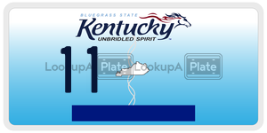 11  license plate in KY