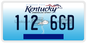 1126GD  license plate in KY