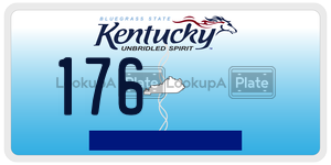 176  license plate in KY