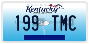 199TMC license plate in Kentucky
