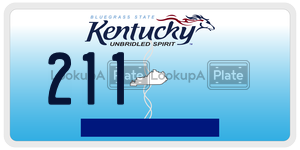 211  license plate in KY