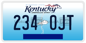 2340JT  license plate in KY