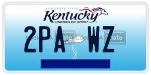 2PAWZ  license plate in KY