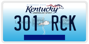 301RCK  license plate in KY