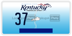 37 license plate in Kentucky