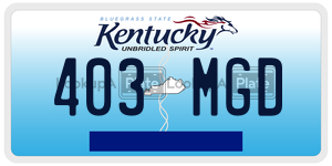 403MGD  license plate in KY