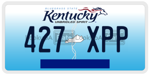 427XPP  license plate in KY