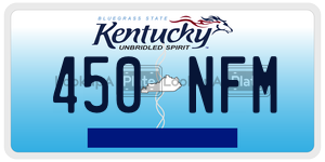 450NFM  license plate in KY