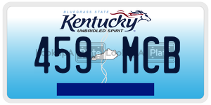 459MCB  license plate in KY