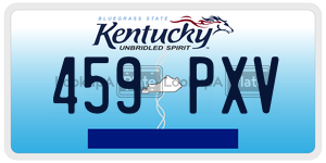 459PXV  license plate in KY