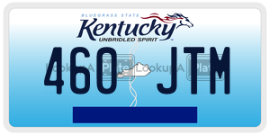 460JTM  license plate in KY