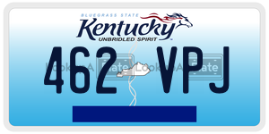 462VPJ  license plate in KY
