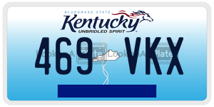 469VKX license plate in Kentucky