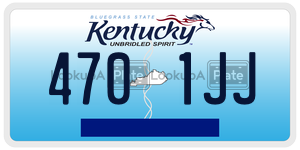 4701JJ  license plate in KY