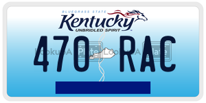 470RAC  license plate in KY