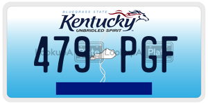 479PGF  license plate in KY