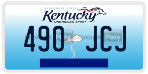 490JCJ  license plate in KY
