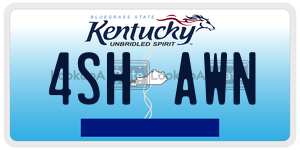 4SHAWN  license plate in KY