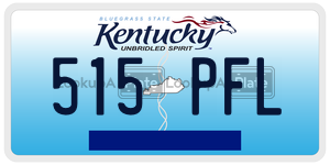 515PFL  license plate in KY