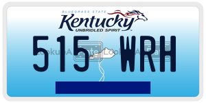 515WRH  license plate in KY