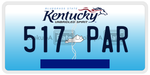 517PAR  license plate in KY