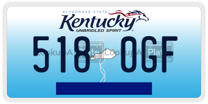 5180GF  license plate in KY