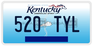 520TYL  license plate in KY