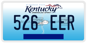 526EER  license plate in KY