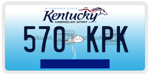 570KPK  license plate in KY