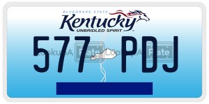 577PDJ  license plate in KY