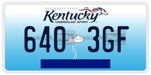 6403GF  license plate in KY