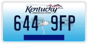 6449FP  license plate in KY