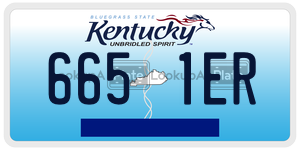 6651ER  license plate in KY