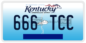 666TCC  license plate in KY