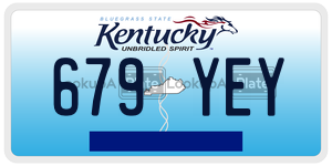 679YEY  license plate in KY