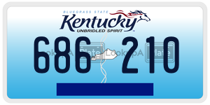 686210  license plate in KY