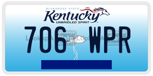 706WPR  license plate in KY