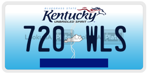 720WLS  license plate in KY