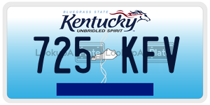 725KFV  license plate in KY