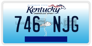 746NJG  license plate in KY