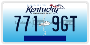 7719GT  license plate in KY