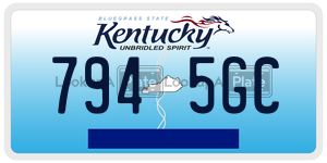 7945GC  license plate in KY
