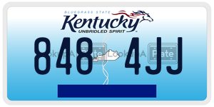 8484JJ  license plate in KY