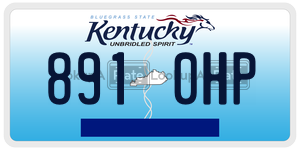 8910HP  license plate in KY