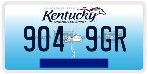 9049GR  license plate in KY