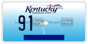 91  license plate in KY