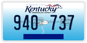 940737 license plate in Kentucky