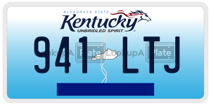 941LTJ  license plate in KY