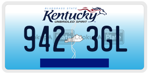 9423GL  license plate in KY